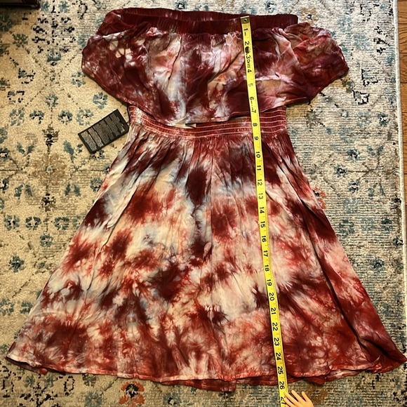 NWT Strapless Ruffle Front Dress Size S - Picture 14 of 16